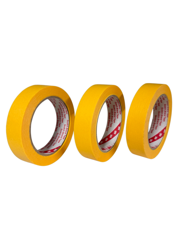3M 244 Masking Tape Goud 24mm 3M 244 Masking Tape Goud 24mm