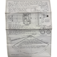 TMC Ruitenwissermotor Motor 24 V, 50 mm as