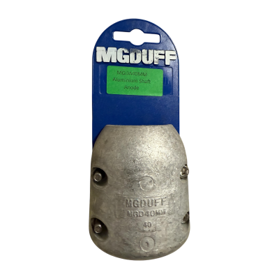Anode MG DUFF 40mm Schroefas ALU