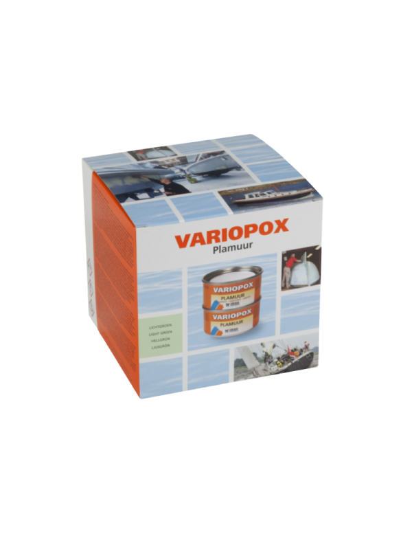 Double Coat Variopox Plamuur set 1Kg