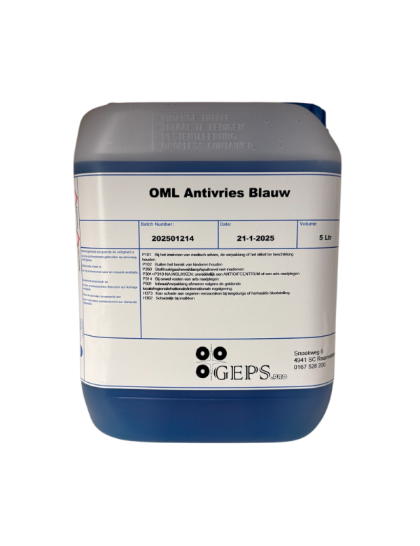 OML Antivries Blauw 5L