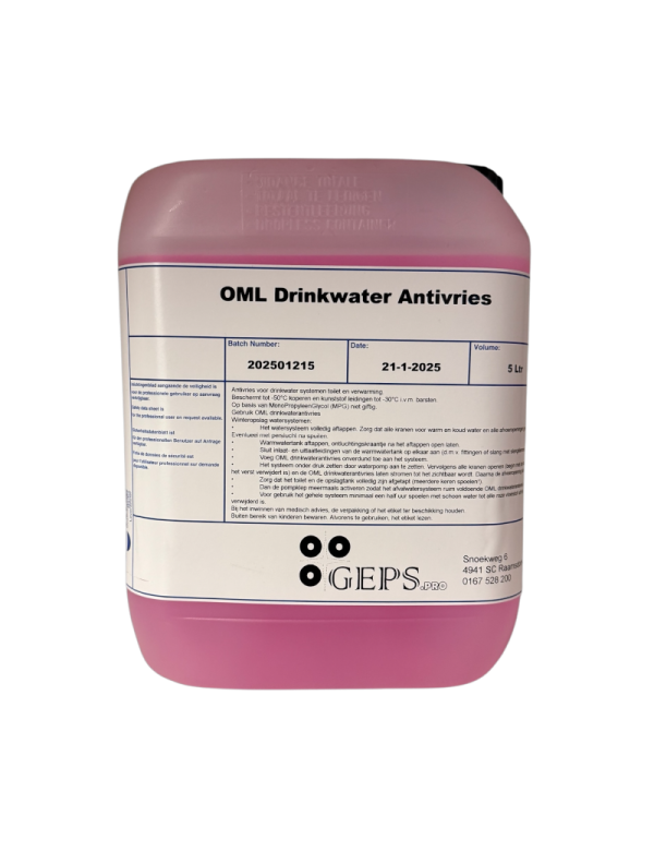 OML drinkwater antivries 5L