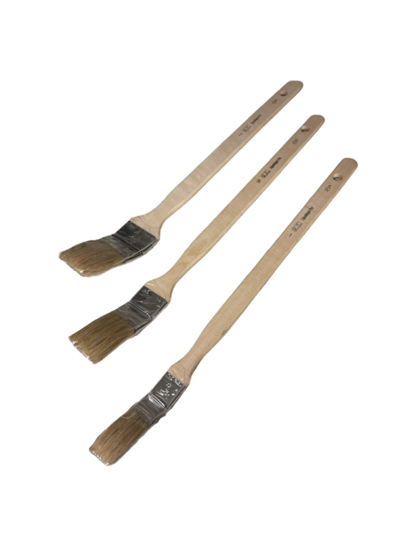 Radiatorkwast wit Chinees varkenshaar