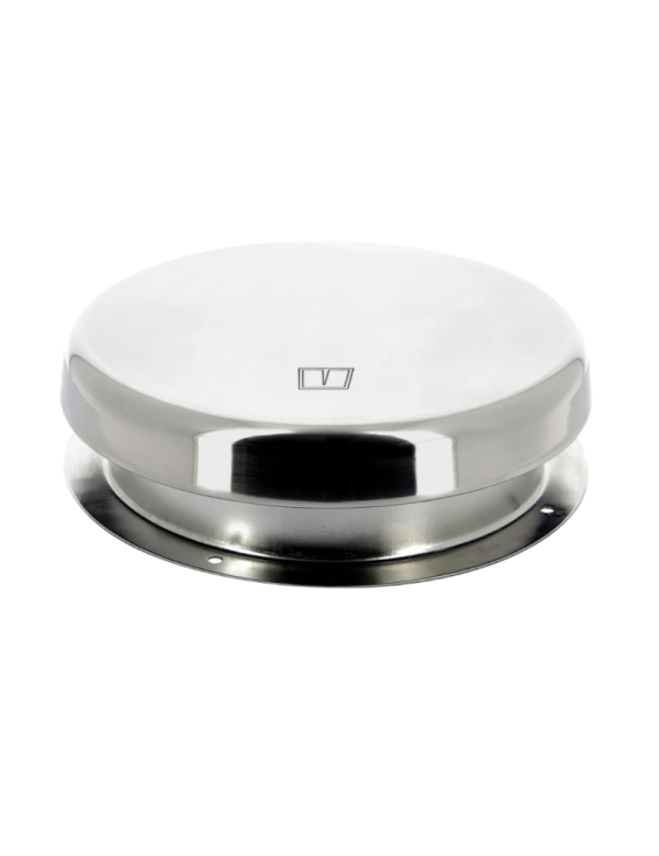 VETUS paddestoelventilator ATHOS1, RVS, incl. afwerkring