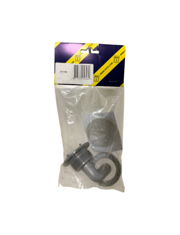 Vetus Slangaansluiting, Ø 19 mm, haaks t.b.v. vaste tanks